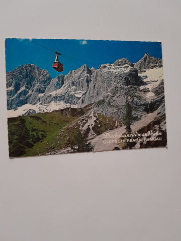 AK Dachsteinsüdwandbahn. Gletscherbahn. Ramsau.