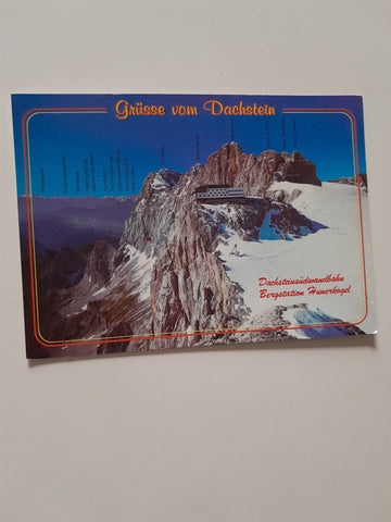 AK Dachsteinsüdwandbahn. Bergstation Hunerkogel.