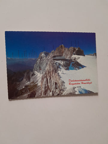 AK Dachsteinsüdwandbahn. Bergstation Hunerkogel.