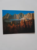 AK Alpenglühen in den Dachsteinsüdwänden.
