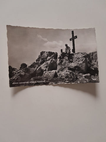 AK Hoher Dachstein Gipfelkreuz.