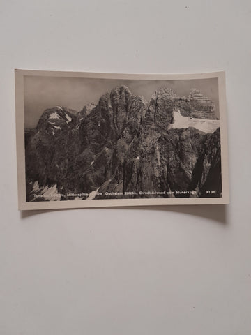AK Torstein Mitterspitze Dachstein Dirndlsüdwand vom Hunerkogel.