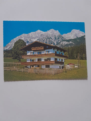 AK Ramsau, Leiten 312. Pension Haus Leit'n Franz. F. u. Ch. Landl.