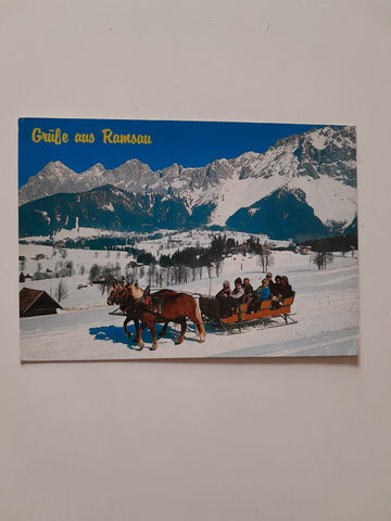 AK Grüße aus Ramsau.