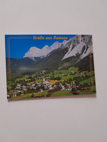 AK Grüsse aus Ramsau.