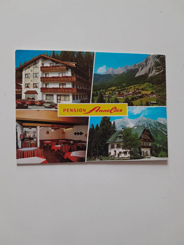 AK Ramsau. Pension Annelies. Bes. H. u. A. Schrempf.