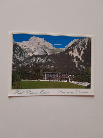 AK Ramsau. Hotel Pension Martin. Obere Leiten 177.