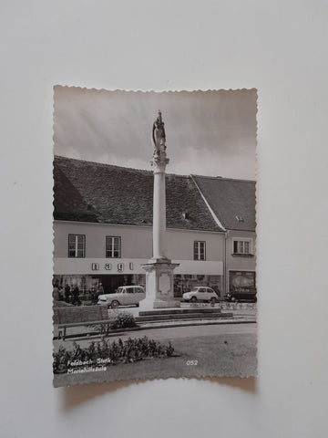 AK Feldbach. Mariensäule.