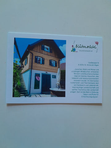 AK St. Anna am Aigen. Blütenstöckl. Gießelsdorf 8.
