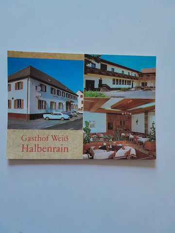 AK Halbenrain. Gasthof Weiß.