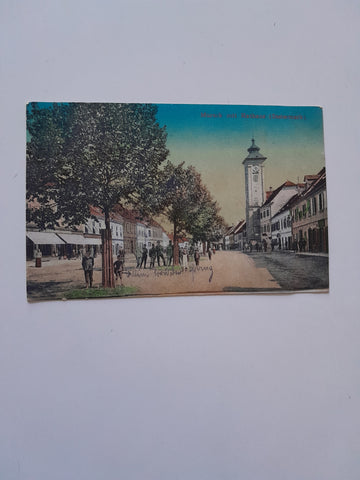 AK Mureck mit Rathaus.