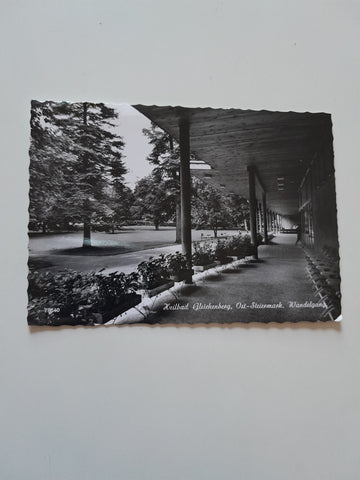 AK Bad Gleichenberg. Wandelgang.