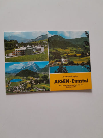 AK Aigen im Ennstal mit Landesberufsschule für das Gastgewerbe.