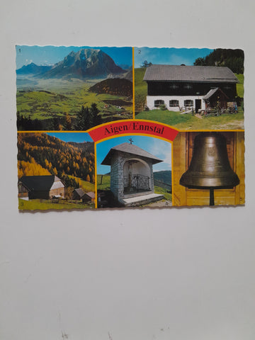 AK Aigen/Ennstal. Alte Bergbauernhube Schwaiger-Lidl.