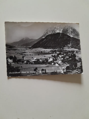 AK Aigen im Ennstal mit Putterersee u. Grimming. (1963)