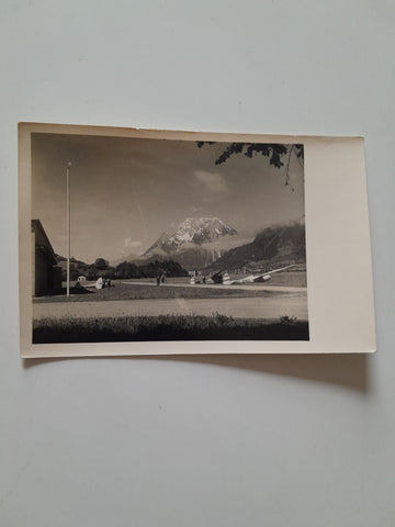 AK Aigen im Ennstal. Segelflugplatz.