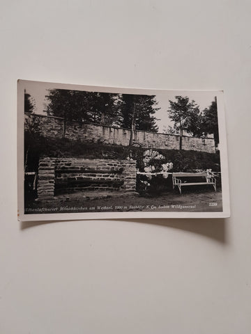 AK Mönichkirchen am Wechsel. Anton Wildgansrast. (1939)