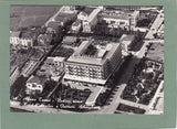 AK Abano Terme – Veduta aerea. Hotel Columbia e Istituto Alberghiero.