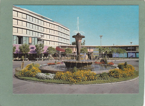 AK Abano Terme. Piazzale Fontana.