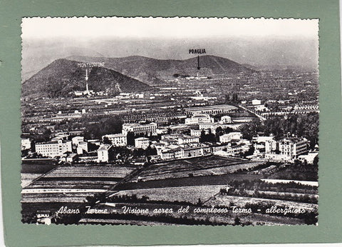AK Abano Terme – Visione aerea del complesso Termo – alberghiero.