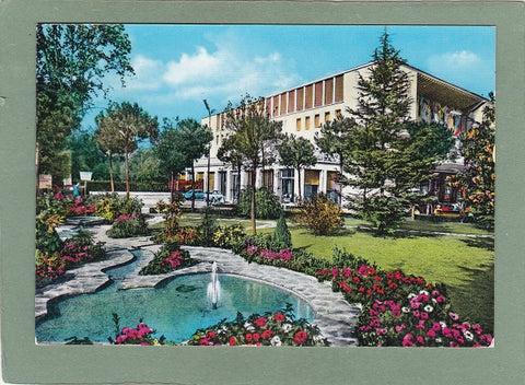 AK Abano Terme. Pubblico Giardino e Teatro.