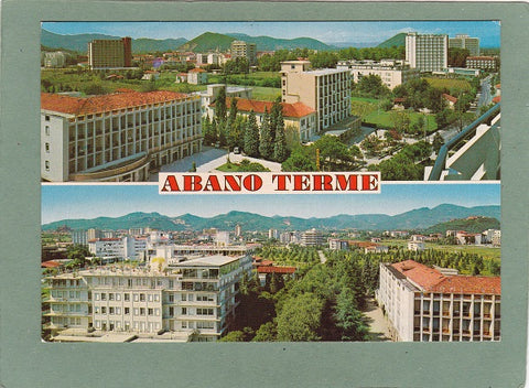 AK Abano Terme. Panorami.