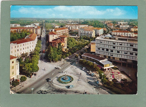 AK Abano Terme. Piazza Fontana e Viale Mazzini.