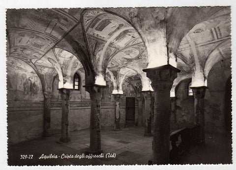 AK Aquileia – Cripta degli affreschi. (um1964)