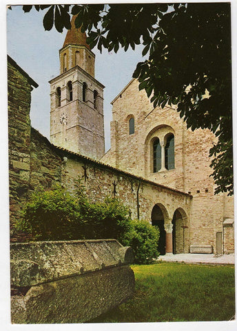 AK Aquileia. Facciata Basilica con Bifora.