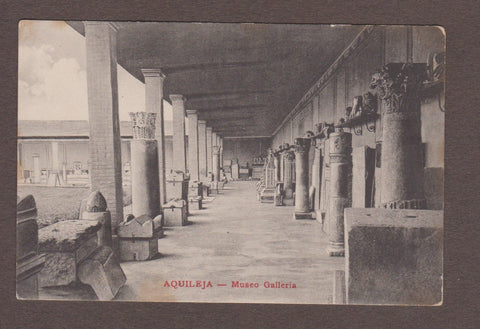 AK Aquileia - Museo Galleria.