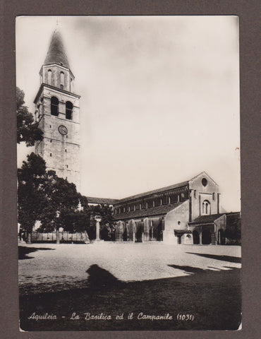 AK Aquileia - La Basilica ed il Campanile.