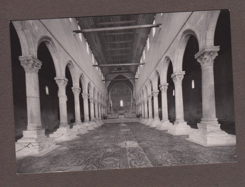 AK Aquileia. Interno della Basilica.