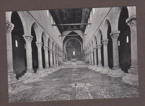 AK Aquileia. Interno della Basilica.