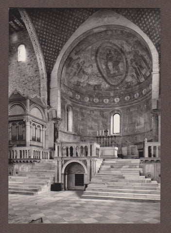 AK Aquileia. L'abside con gli affreschi del sec. XI.
