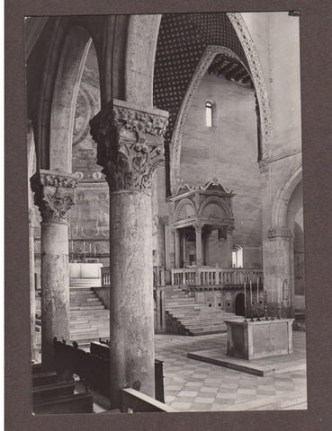 AK Aquileia. Interno della Basilica - Particolare.