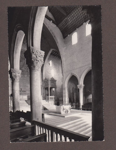 AK Aquileia. Basilica di Popo - Interno.