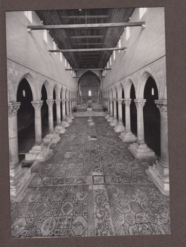 AK Aquileia. Interno della Basilica.