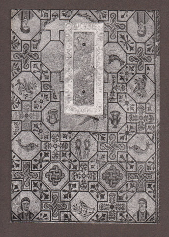 AK Aquileia - Basilica. Mosaico pavimentale (inizi del IV sec.) Ritratti di donatori.