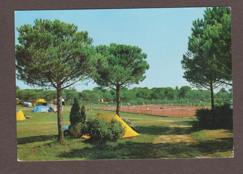 AK Belvedere di Aquileia. Belvedere Pineta. Camping Internazionale.