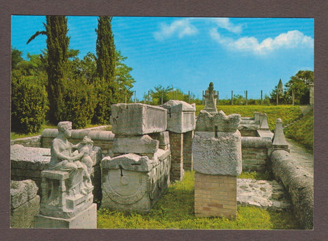 AK Aquileia. Il sepolcreto romano. (I sec. d. Cr.)