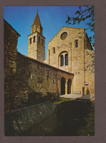AK Aquileia. Basilica di Poppo (a. 1031) con bifora.