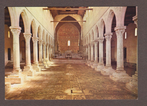 AK Aquileia. Basilica di Poppo - Interno.