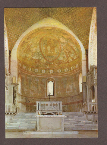 AK Aquileia. Basilica di Poppo - Abside.