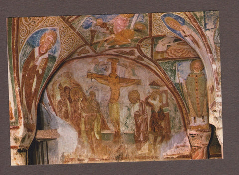AK Aquileia. Basilica di Poppo. Crocifissione (Cripta degli affreschi)