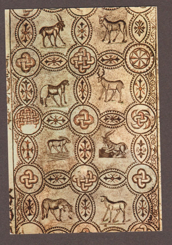 AK Aquileia. Basilica - Mosaico pavimenatle (inizi IV sec.) Animali.