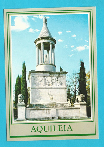 AK Aquileia. Il grande Mausoleo Romano d'eta Augustea.
