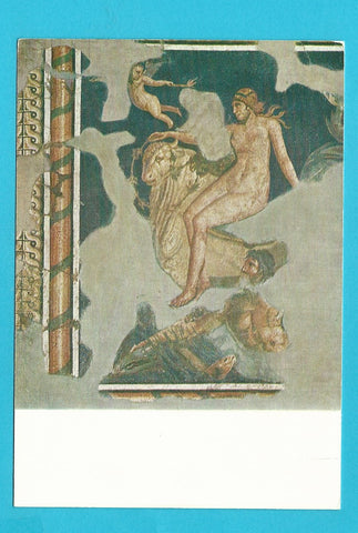 AK Aquileia. Nereide su toro marino. (Museo).