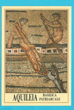 AK Aquileia. Basilica patriarcale - Mosaico pavimentale  Giona ingoiato dal cetaceo.