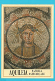 AK Aquileia. Basilica patriarcale - Mosaico pavimentale  Protome dell'estate.