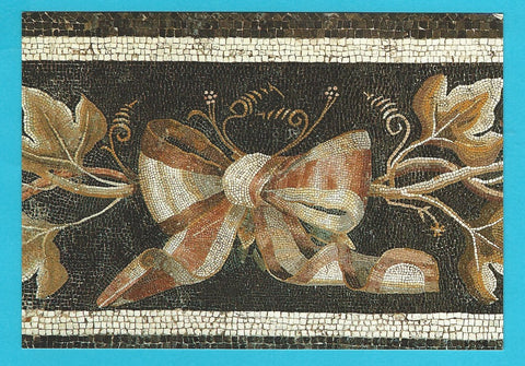 AK Aquileia. Museo Archeologico - Lapidario - Mosaico con fiocco.
